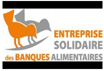 Logo entreprise solidaire des banques alimentaires